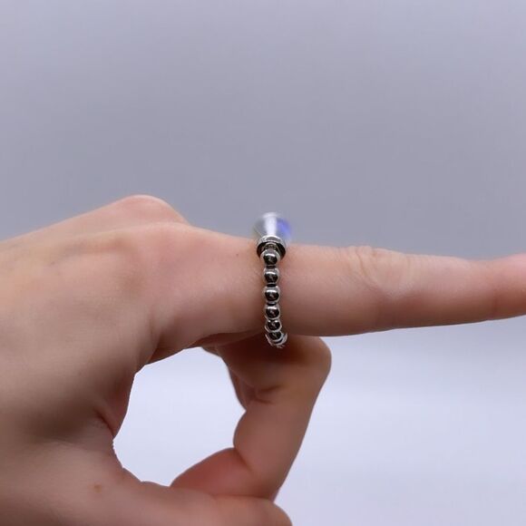 NWT Wool + Pepper Co. Iridescent Stackable Ring - Picture 5 of 6